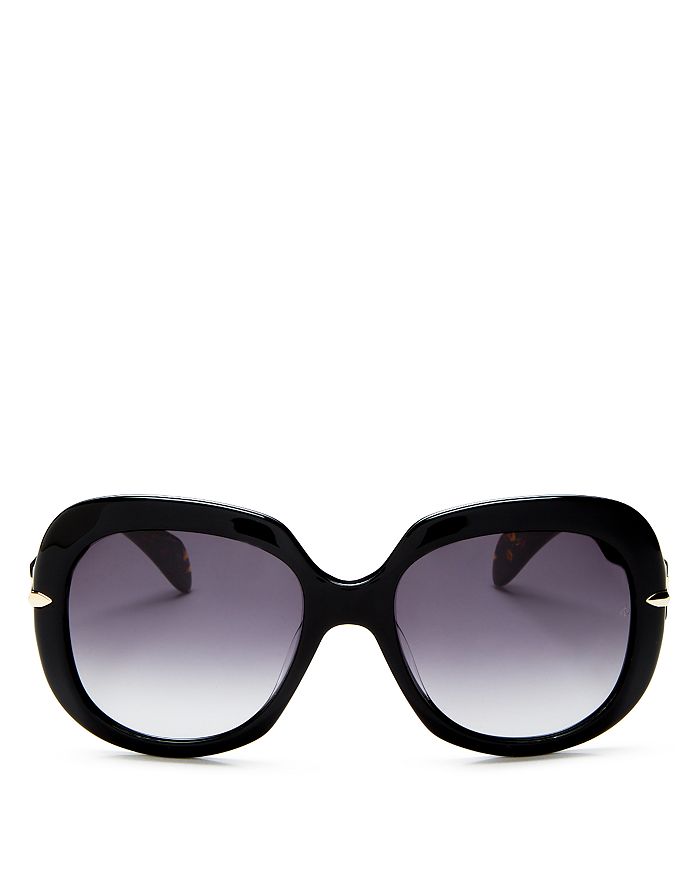 rag & bone Women's Oversized Round Sunglasses, 55mm | Bloomingdale's
