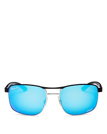 Ray-Ban Men's Chromance Polarized Aviator Sunglasses, 58mm | Bloomingdale's