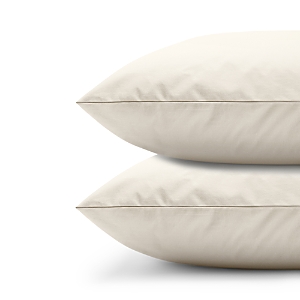 Riley Home Percale King Pillowcase, Pair In Ivory