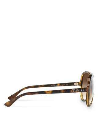  Brow Bar Aviator Sunglasses, 59mm