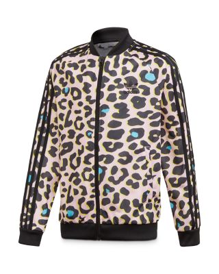 adidas Originals Girls' Leopard Print 
