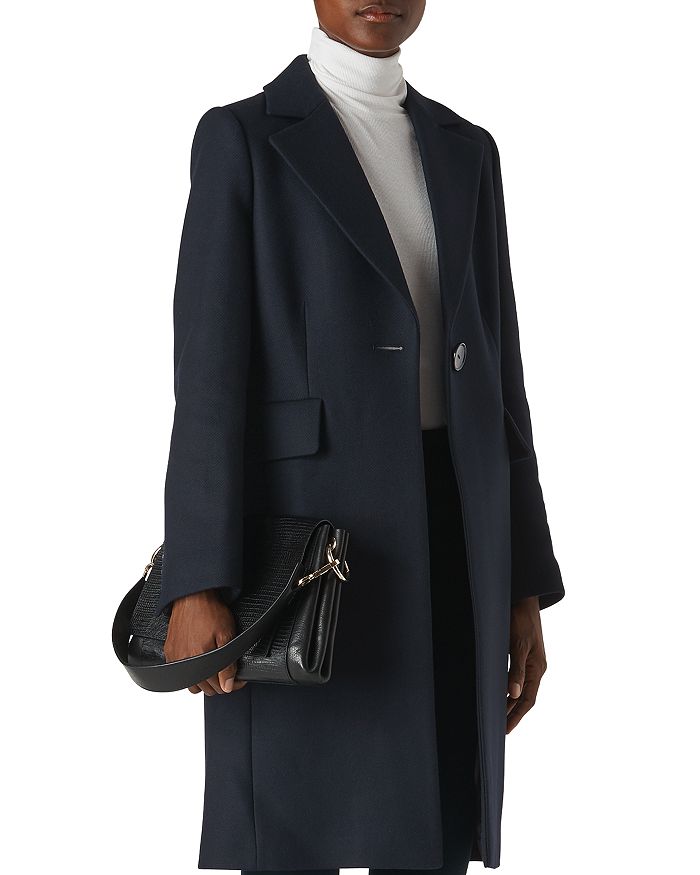 Whistles Clara SingleBreasted Coat Bloomingdale's