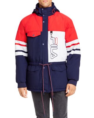 Fila parka jacket on sale