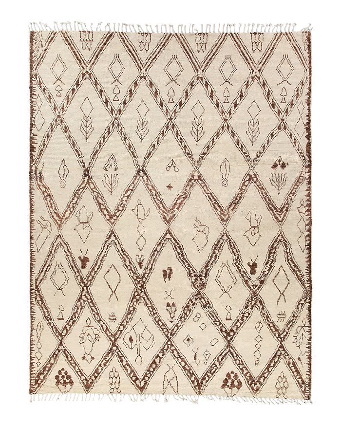Bloomingdale's Haratin Moroccan Area Rug, 8'1 X 10'4 In Parchment