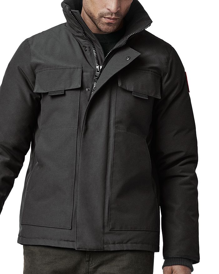 Canada Goose Macmillan Padded Parka Jacket In Graphite