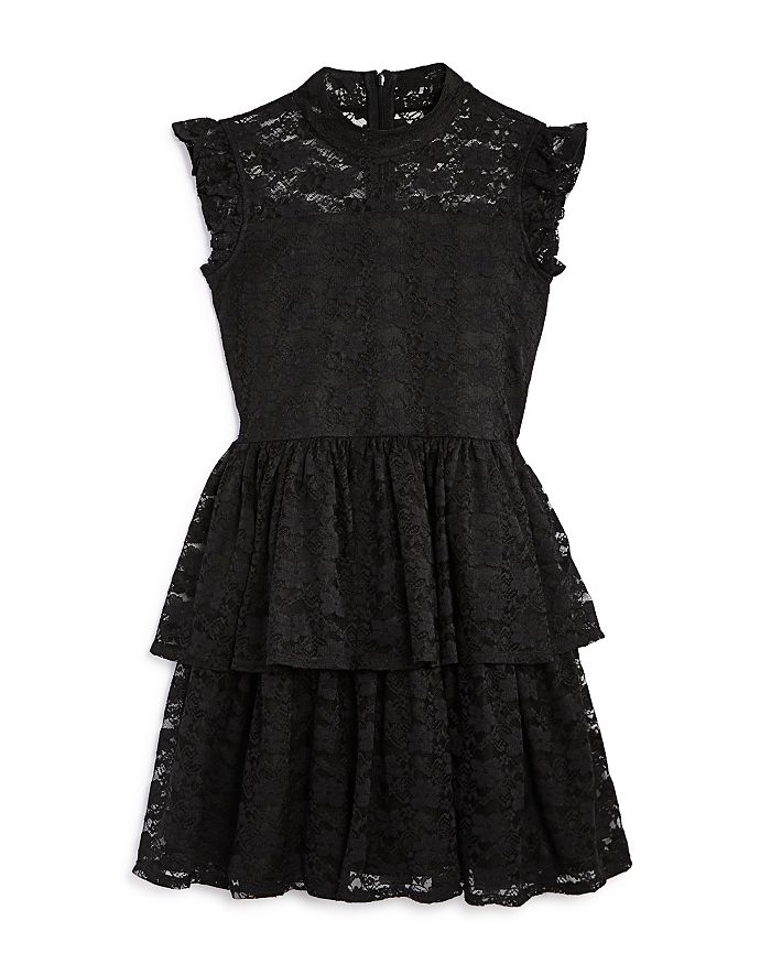 Bcbg tiered lace hotsell dress