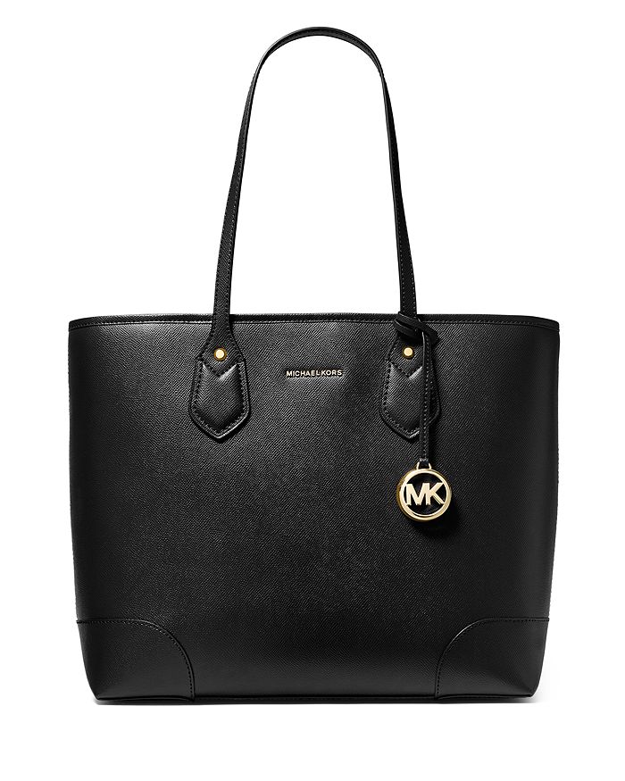 Michael Michael Kors Saylor Large Tote In Black/gold