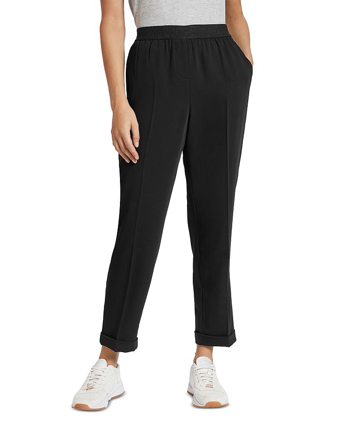 Ted Baker Dijana Relaxed Tapered Jogger Pants In Black