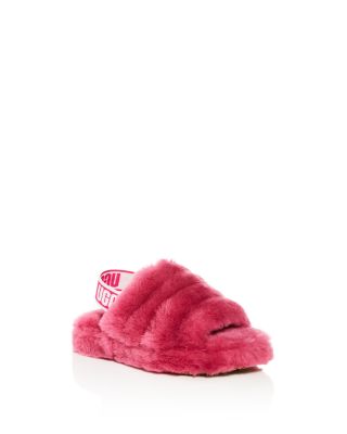 girls pink ugg slippers
