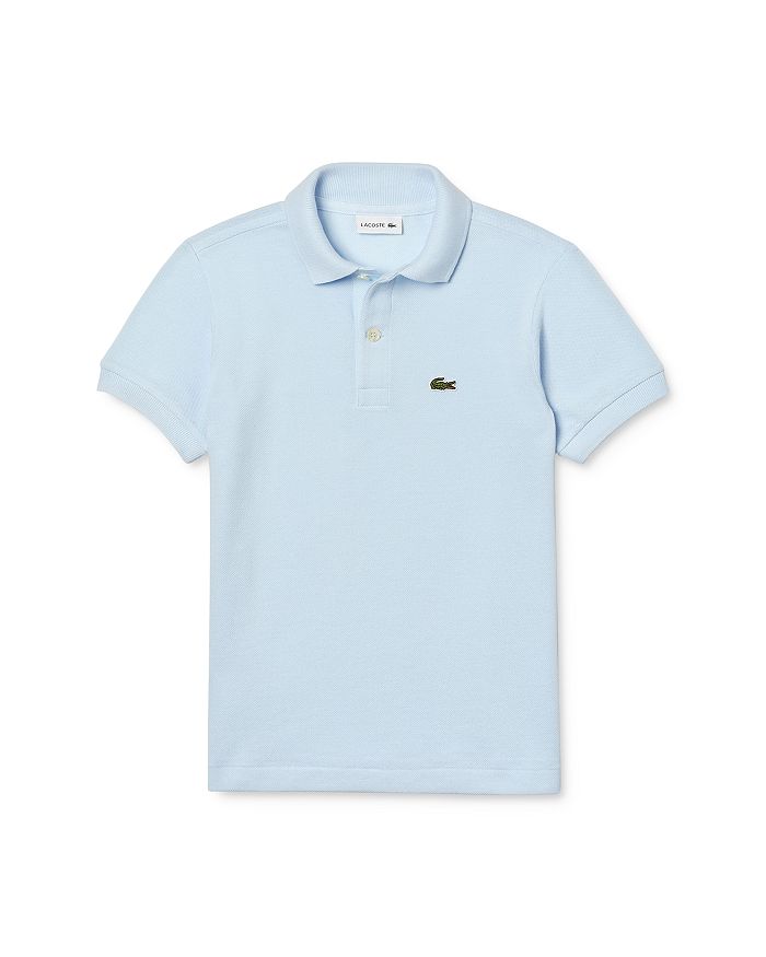 Shop Lacoste Boys' Classic Pique Polo Shirt - Little Kid, Big Kid In Rill