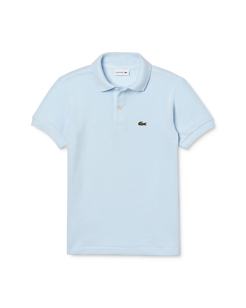 Lacoste Classic Logo-patch Cotton-pique Polo Shirt 4-14 In Rill