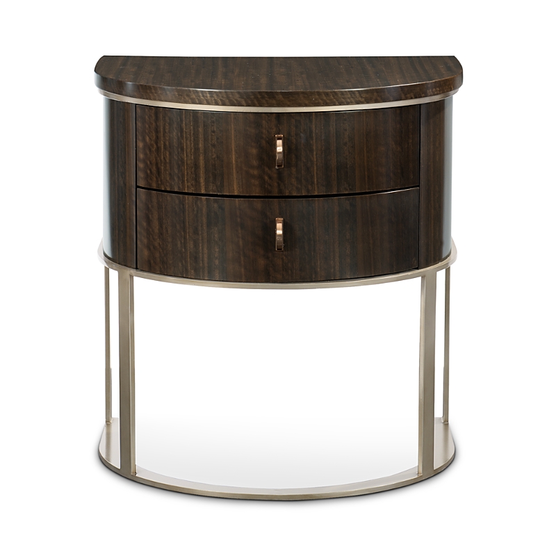 Caracole Moderne Night Stand In Aged Bourbon