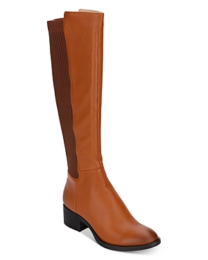 Kenneth Cole Women's Levon Block-heel Boots In Cognac Leather