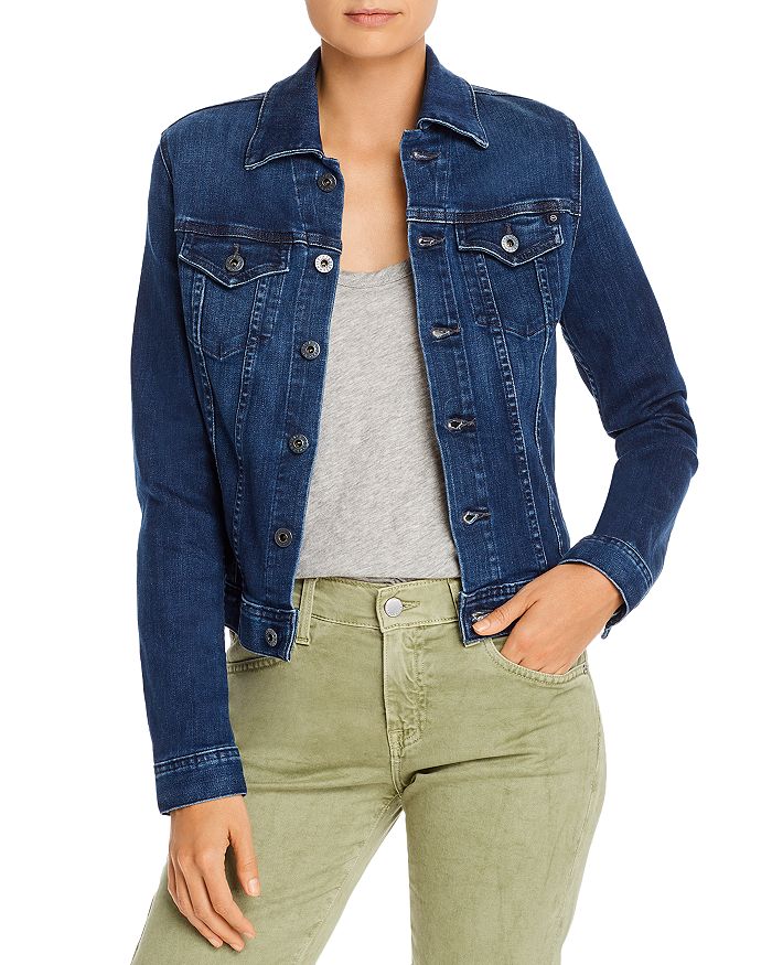 AG Robyn Fitted Denim Jacket | Bloomingdale's