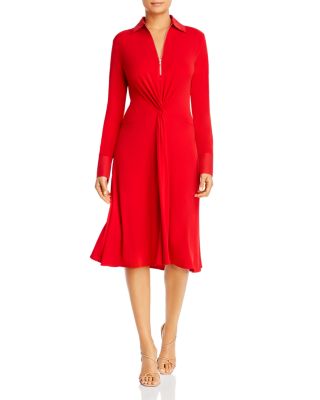 donna karan fit and flare dress