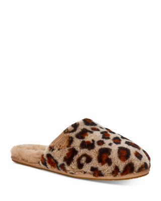ugg leopard fluffette slippers