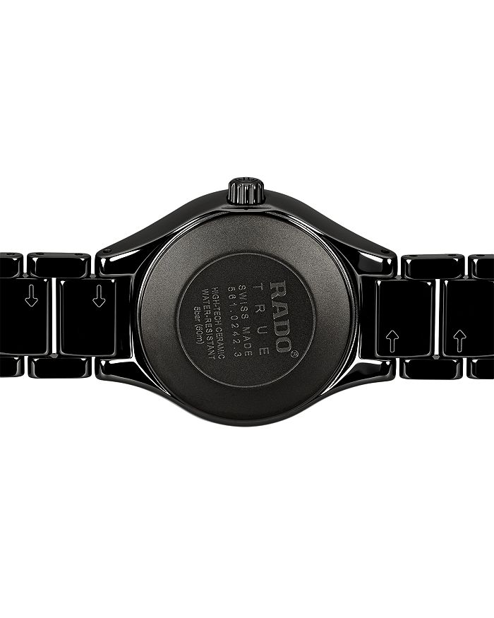 Shop Rado True Watch, 30mm In Black
