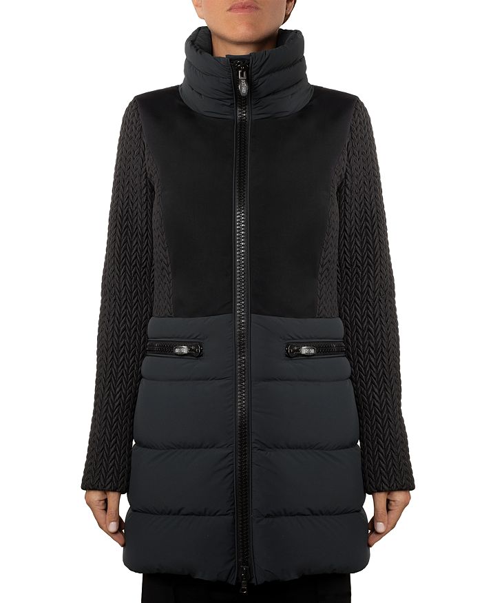 Postcard shop puffer coat