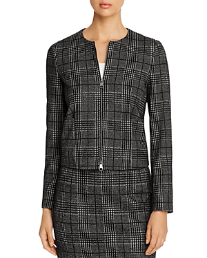 BOSS JAVIDAR GLEN PLAID JACKET,5041420696000
