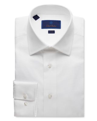 David Donahue - Royal Oxford Trim Fit Dress Shirt