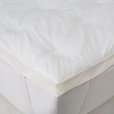 Silk/Polyester Mattress Topper, Queen