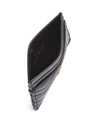 【関税＆送料込み】Gucci Gg Marmont Leather Card Holder GG Marmont card case in black leather | GUCCI® US