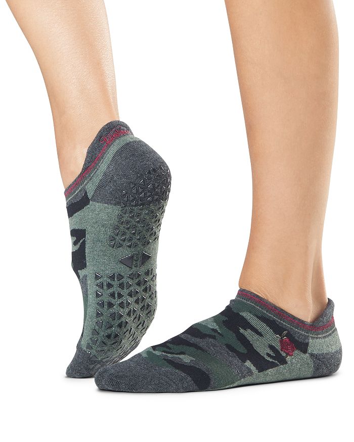 Tavi Noir Camo Grip Barre Socks