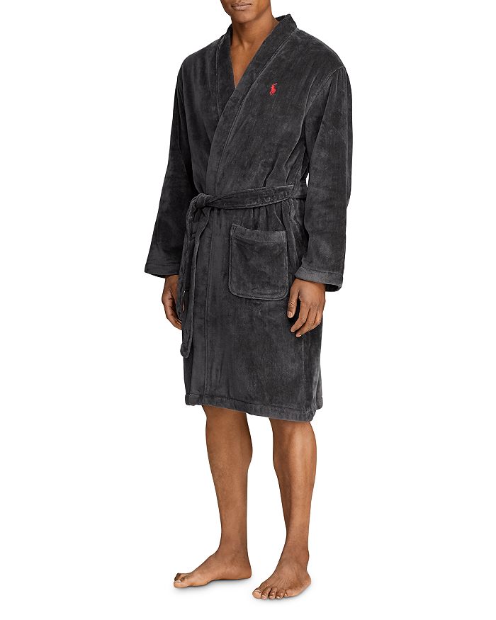 POLO RALPH LAUREN TERRY VELOUR ROBE,P299RLJ4E