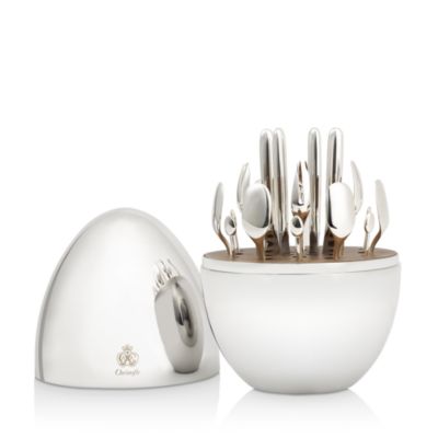 Mood Silverplate 24-Piece Party Set
