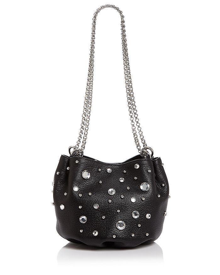 Anine Bing Ruby Leather Bag in Black