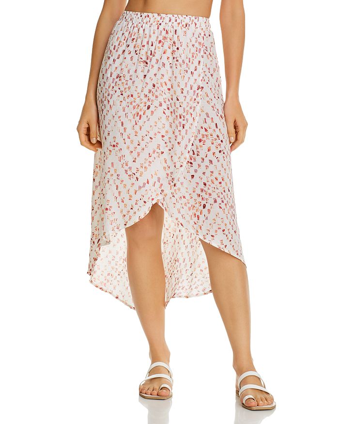 J Valdi Confetti Dot Print Skirt Swim Cover Up Bloomingdale S