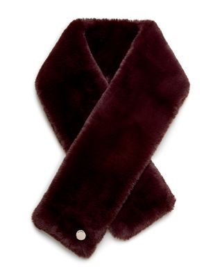 bloomingdales fur scarf