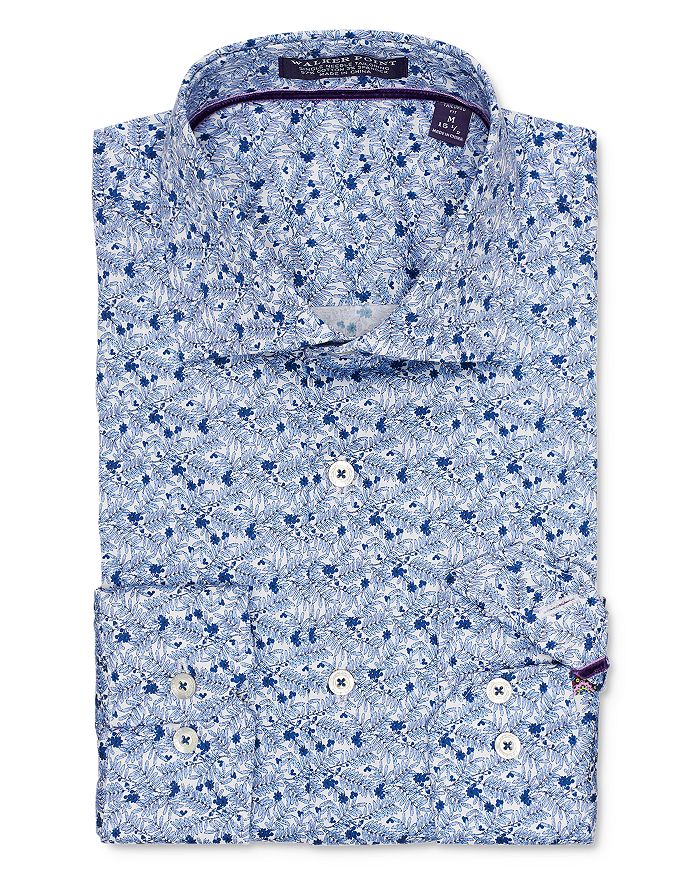 Robert Graham Morrilton Floral Tailored Fit Dress Shirt | Bloomingdale's