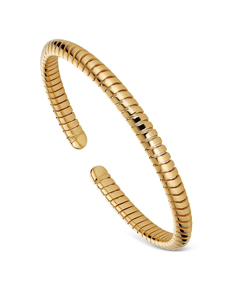 Marina B 18k Yellow Gold Trisolina Bangle Bracelet In Gold
