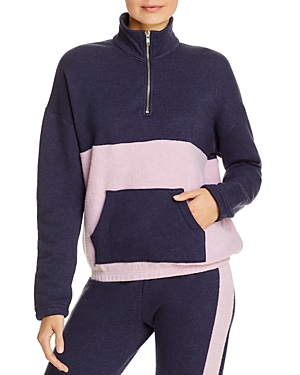 WILDFOX LEA HALF-ZIP SWEATSHIRT,WFL44A000