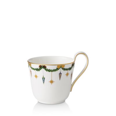 Royal Copenhagen - Star Fluted High Handle Mug, 11 oz.