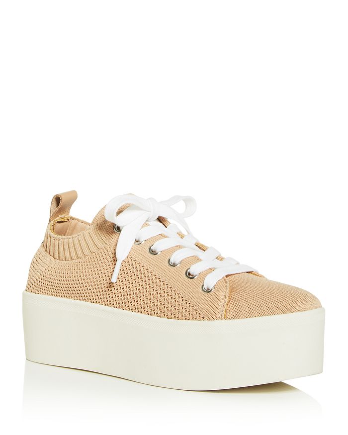 Aqua Women's Picky Mesh Lace-up Sneakers - 100% Exclusive In Blush