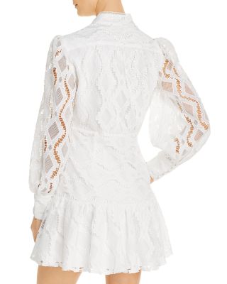 Remy Lace Long Sleeve Mini Dress
