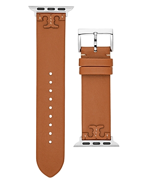 Tory Burch Mcgraw Band For Apple Watch In Brown