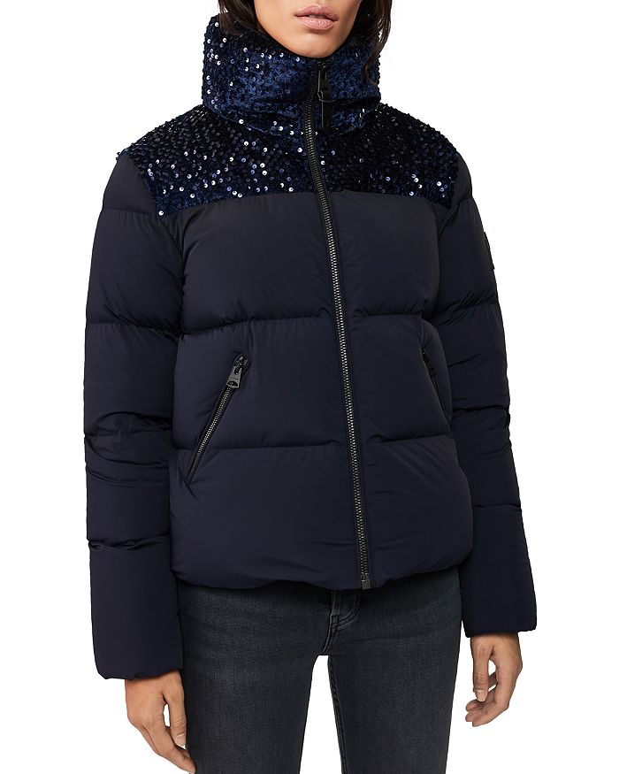 Sequin bubble best sale coat