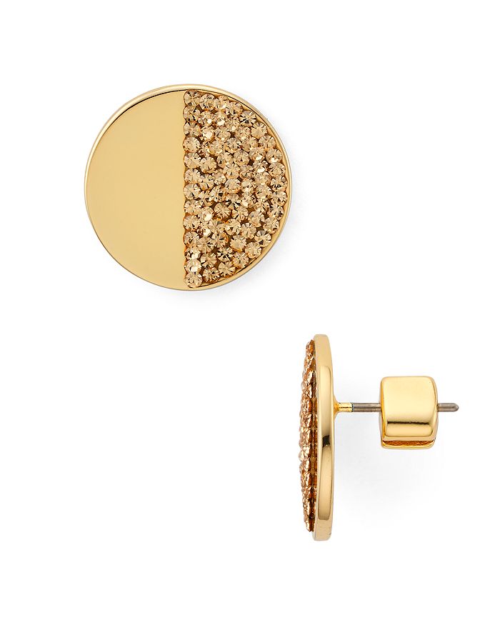 kate spade new york Mod Scallop Pav Stud Earrings Bloomingdale s