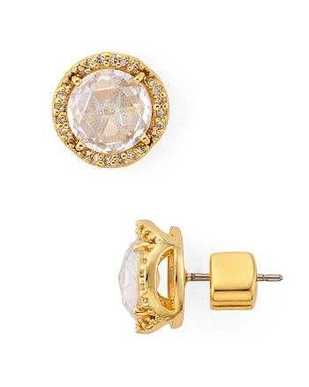 kate spade new york That Sparkle Pavé Large Round Stud Earrings |  Bloomingdale's