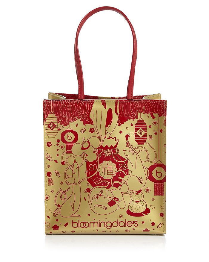 Bloomingdale's Lunar New Year Tote - 100% Exclusive In Red Gold