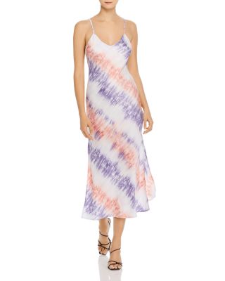 tie dye slip dress