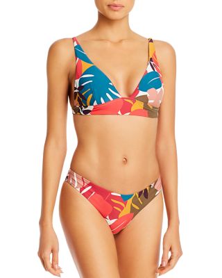 palm print bikini bottom