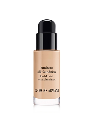 Armani Collezioni Luminous Silk Perfect Glow Flawless Oil-free Foundation Travel Size 0.6 Oz. In 4-light With A Warm Undertone