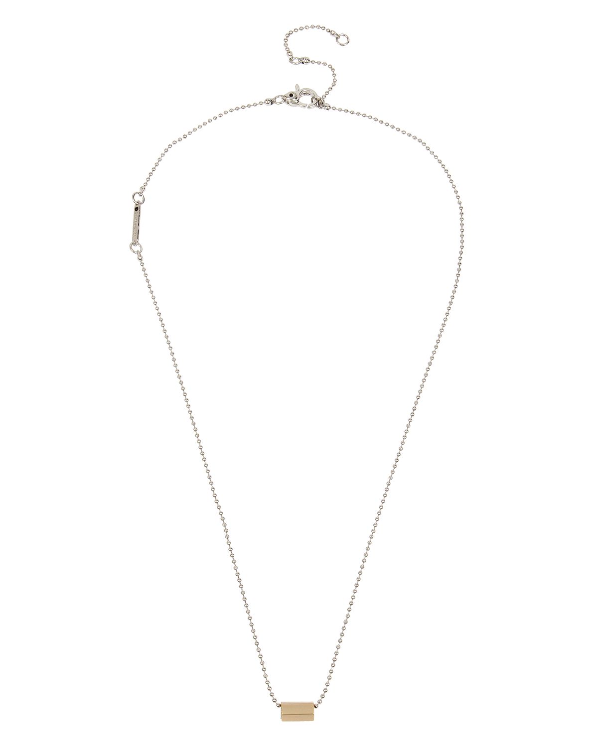 Photo 1 of Geometric Delicate Pendant Necklace, 20"-22"