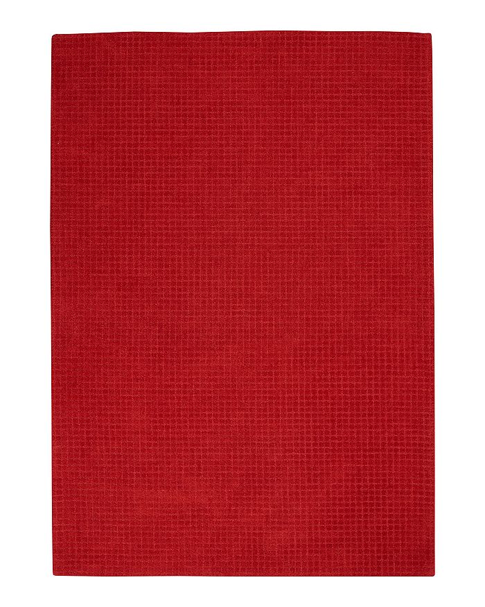 Calvin Klein Ck830 Las Vegas Area Rug, 5'3 X 7'5 In Red