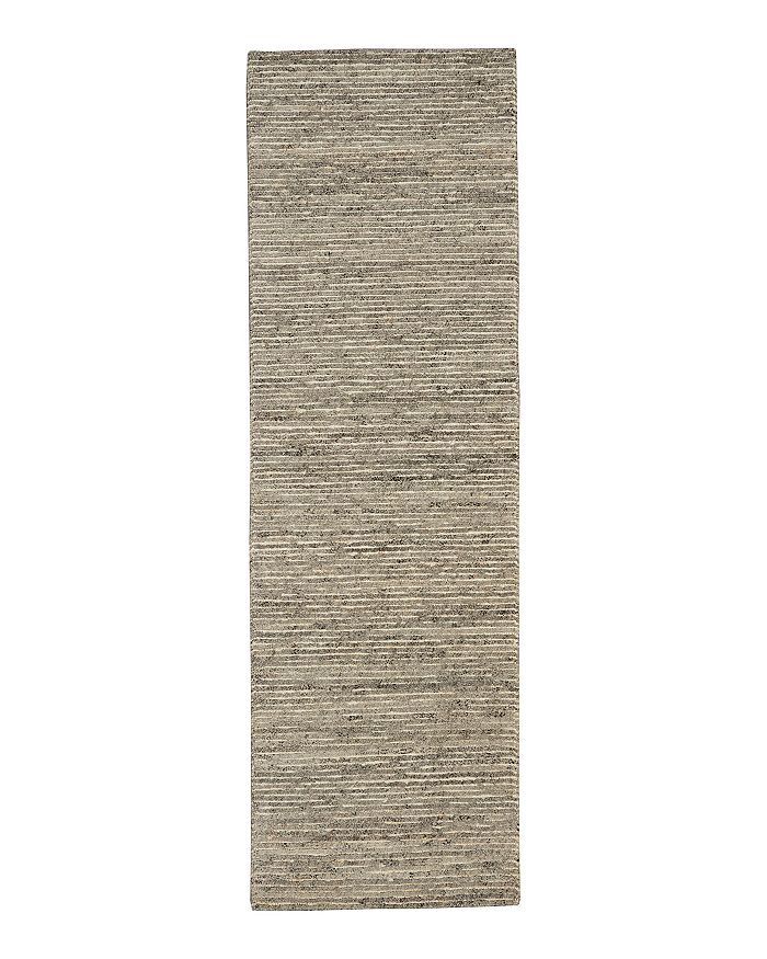 Calvin Klein Ck920 Kathmandu Runner Area Rug, 2'3x7'5 In Gray