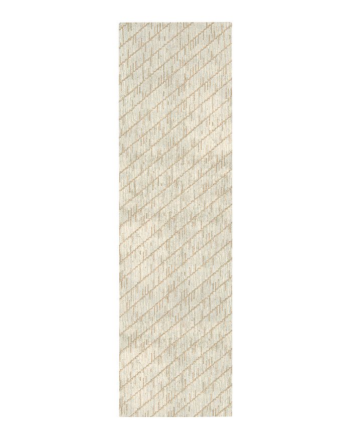 Calvin Klein Maya Collection Area Rug, 2'3 X 8' In Mica